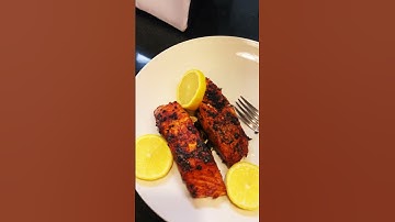 Lemon Butter Salmon #cooking #shorts