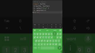 Python Turtle Square Tutorial | Draw a Square in Python 🐢#python #pythonforbeginners #turtle