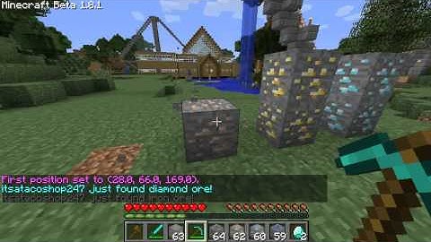 Found Diamonds Minecraft Bukkit Plugin