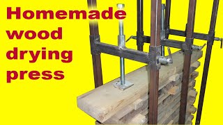 How To Make Wood Drying Press