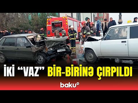 Gəncədə ağır qəza | Yaralananlar var