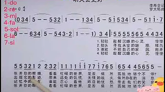 2,明天会更好,男声领唱简谱,@华语歌曲频道-d2j 2,明天会更好,男声领唱简谱,@华语歌曲频道-d2j