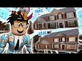 rebuilding the FAKE BLOXBURG HOUSE in real bloxburg... so crazy