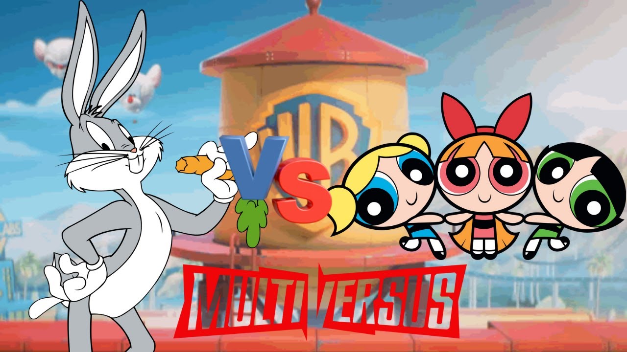 Bugs Bunny VS The PowerPuff Girls - MultiVersus GamePlay (5 Points with No Commentary)