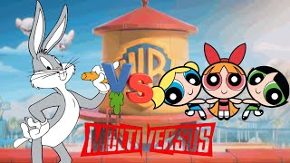 Bugs Bunny VS The PowerPuff Girls - MultiVersus GamePlay (5 Points with No Commentary)