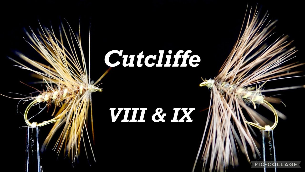 Cutcliffe 8 & 9 - Straw Silk rib; Cow hair; Hare flax/water rat; rusty ...