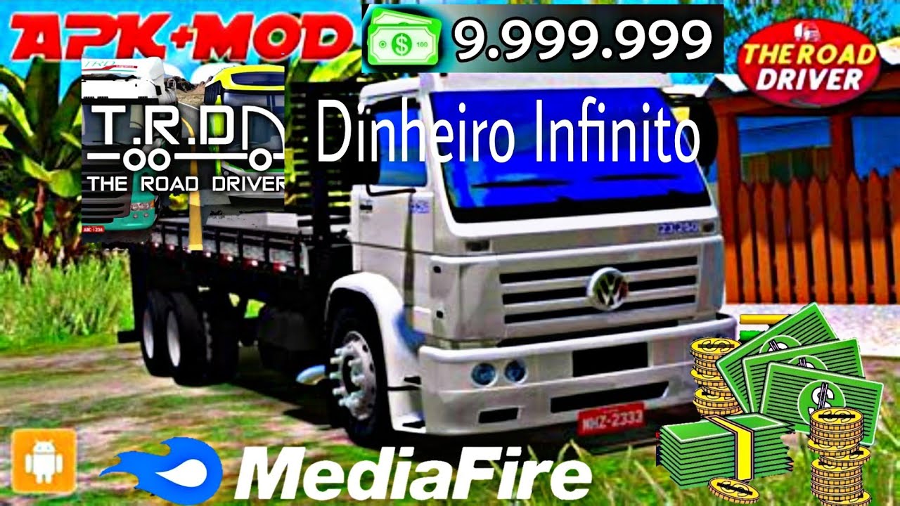 THE ROAD DRIVER Dinheiro Infinito Apk Mod Fácil e Rápido YouTube