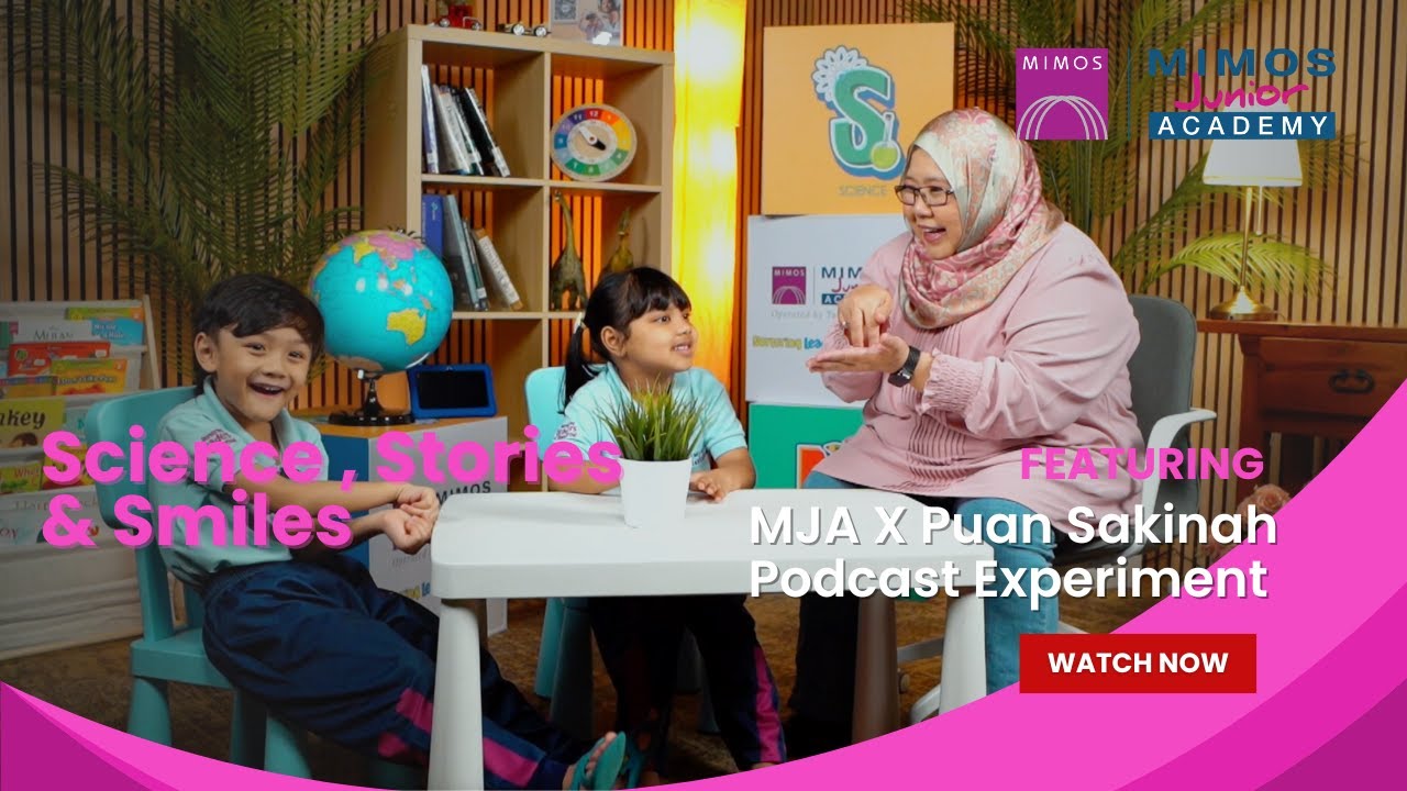 Science, Stories & Smiles | MJA x Puan Sakinah Podcast Experiment