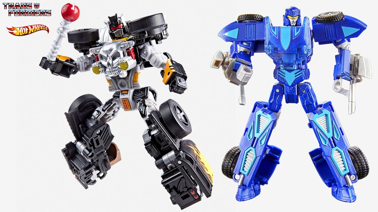 Cool Toys!!! Hot Wheels x Transformers BONE SHAKER + TWIN MILL