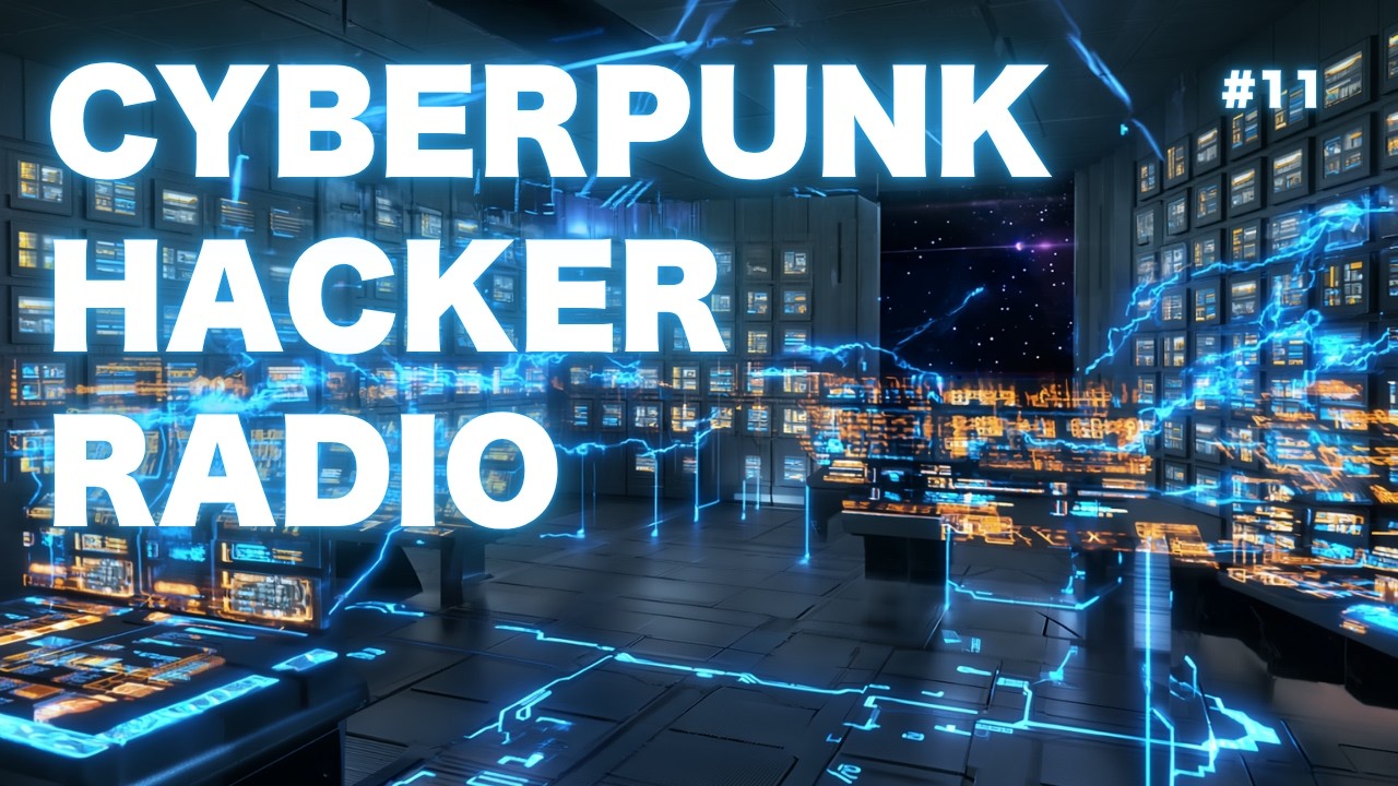 Hacking Sound Cyberpunk Hacker Radio - AI Network Soundscape | DARK NETWORK RADIO ...
