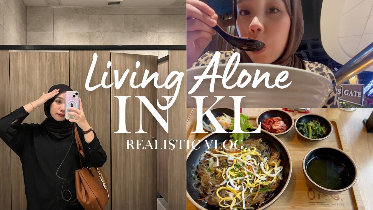 Living Alone in KL Diaries | Lunch with colleagues, joined fun run, i met Bunkface!