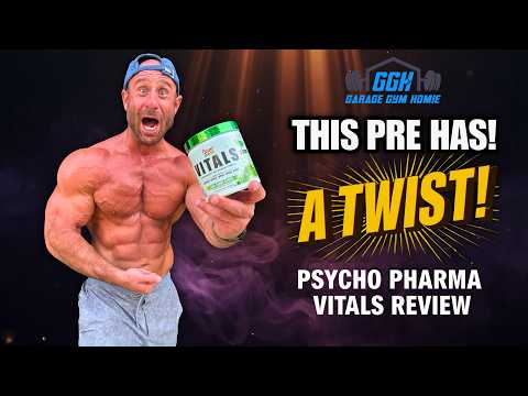 This Daily Driver Just FEELS Different! 🔥 Psycho Pharma Vitals Pre-Workout Review