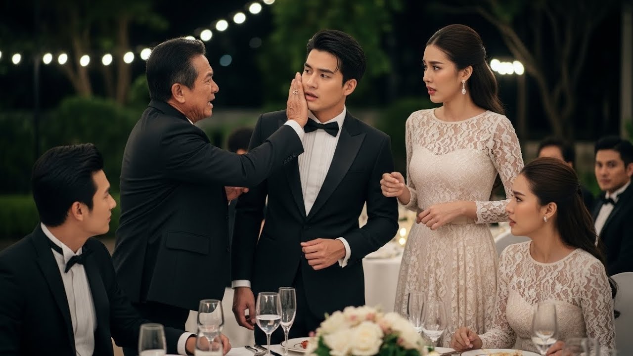 “ผัวชั่วยืนดูเมียน้อยตบเมียหลวงกลางงาน!💥 พ่อสามีลุกตบคว่ำ ประกาศเสียงดัง — เจ้าของบ้านตัวจริงคือเธอ!