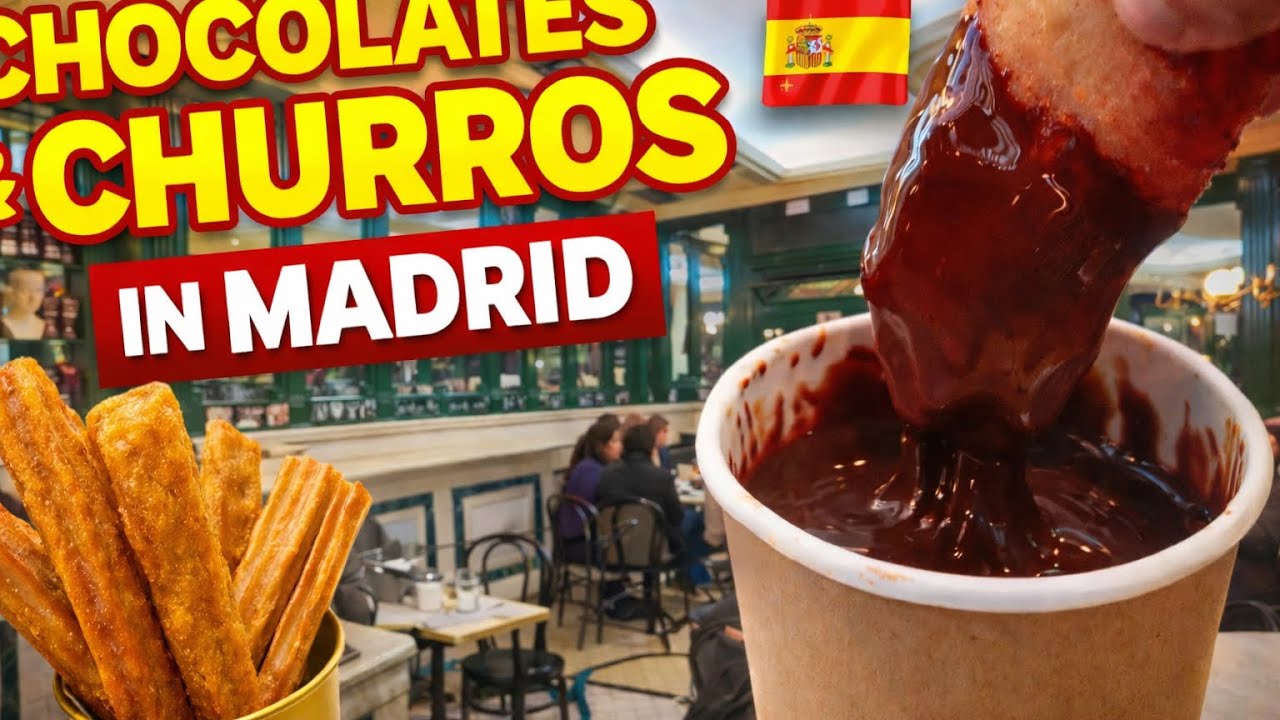 Chocolate & Chrurrios In Madrid Spain