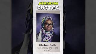 FUNNIEST YEARBOOK QUOTES 📖🤣 [4] #Shorts