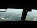 A Pilot's Eye.Boeing 737-800 landing at Vnukovo