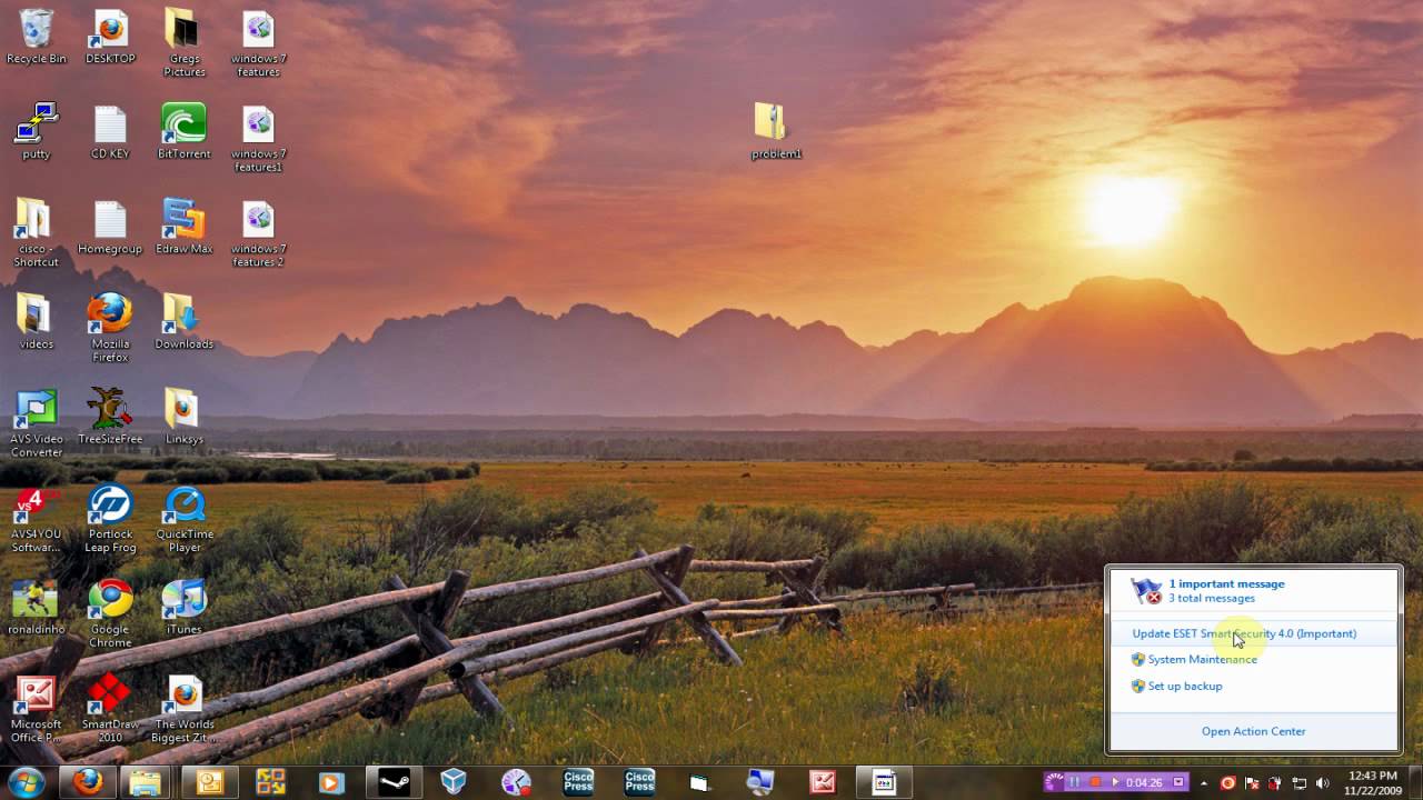 windows 7 features (2 of 3).avi - YouTube