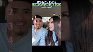 Ranking The Funniest Make A Word Challenge Moments#shorts #wordchallenge#couplechallenge #funny