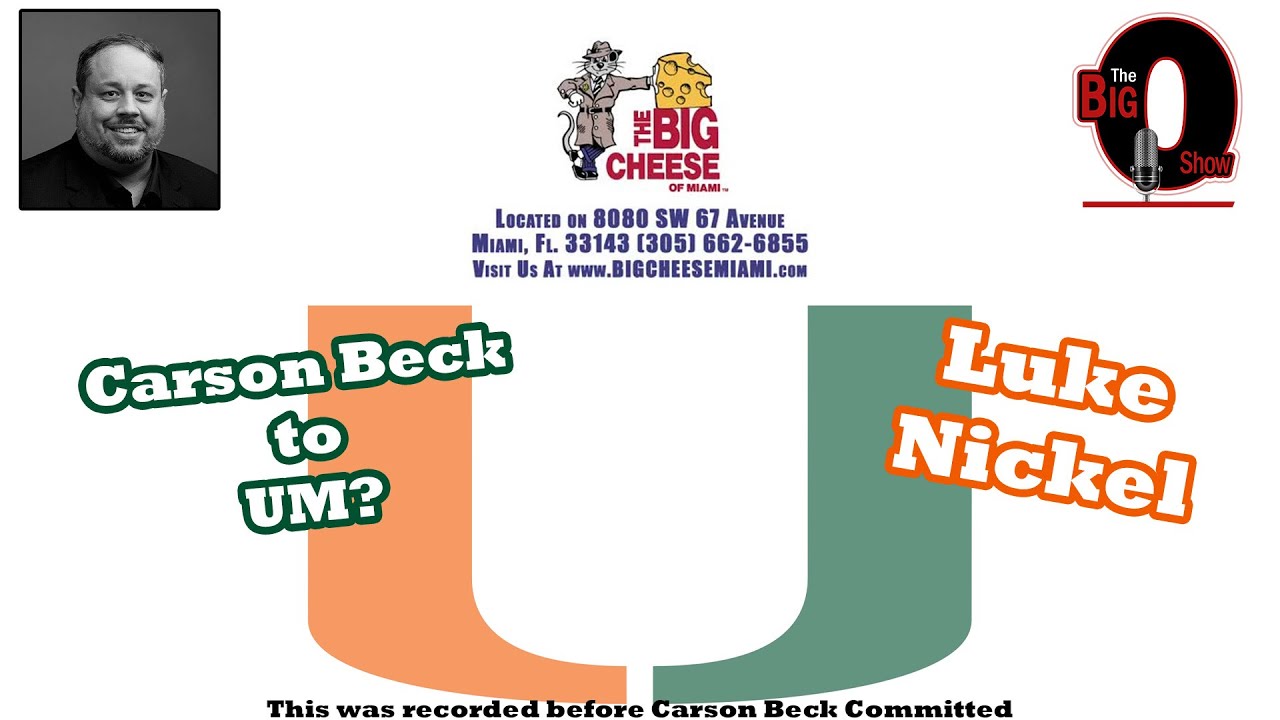 The Big Cheese Miami Hurricanes NIL Recruiting Report 011025 YouTube The big cheese miami hurricanes nil recruiting report 011025 youtube