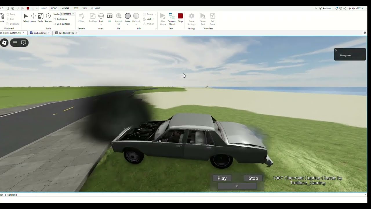 Roblox Car Crash System YouTube 