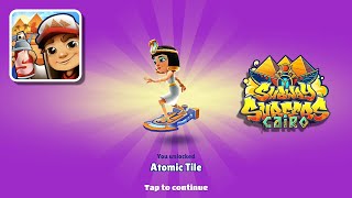 Season Hunt Reward - Atomic Tile - Subway Surfers Cairo 2022