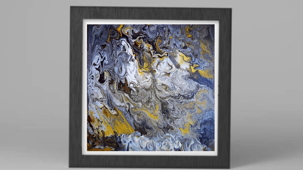 Camel fluid art kit  (Monochrome series) ।। Unboxing and Review Acrylic fluid art ।। 