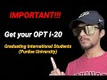 How to get your opt i20  purdue graduating students  things to do before applying for ead card