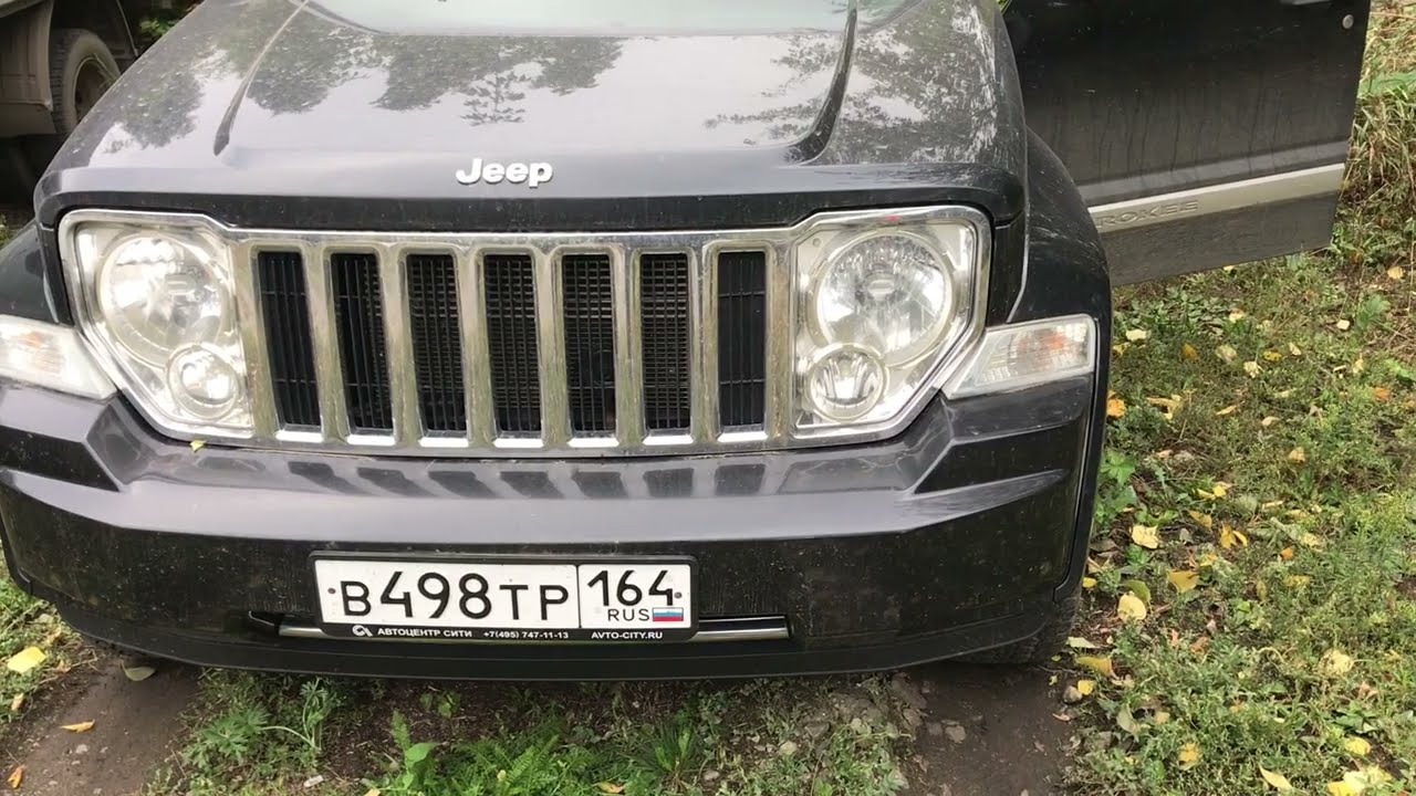 Регулировка фар по высоте Jeep Cherokee KK 2008г 3.7 АТ 205 л с 4х4 ...