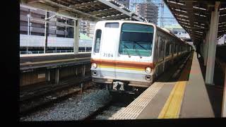 【廃車3編成目】東京メトロ7000系7104Fが廃車になりました。