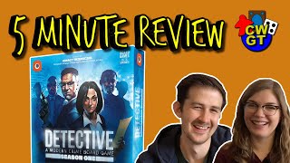 Detective: Season One - Review