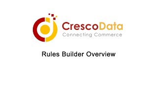 Crescodata - Rules Builder