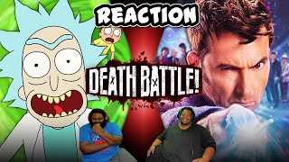 Rick Sanchez VS The Doctor (Rick and Morty VS Doctor Who) | DEATH BATTLE! | REACTION!!!