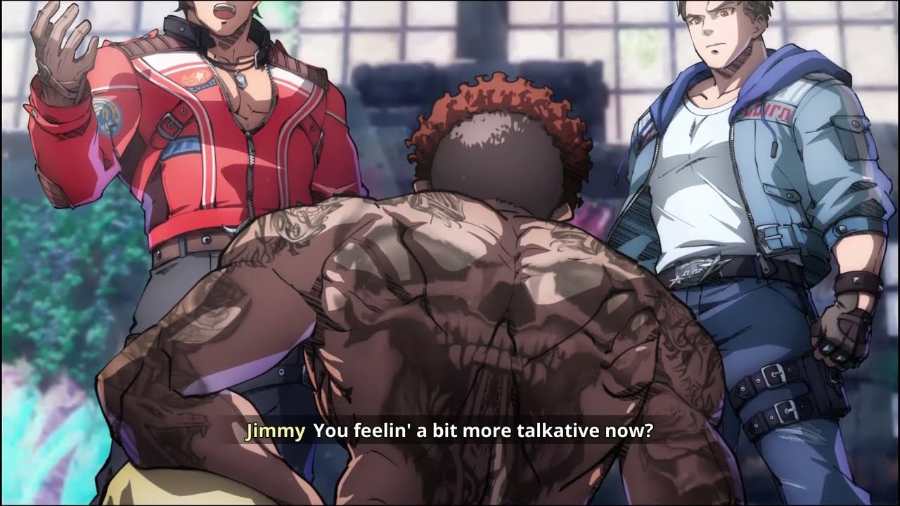 Double Dragon Revive Story Mode Stage 1 Billy Playthrough+Cut Scenes