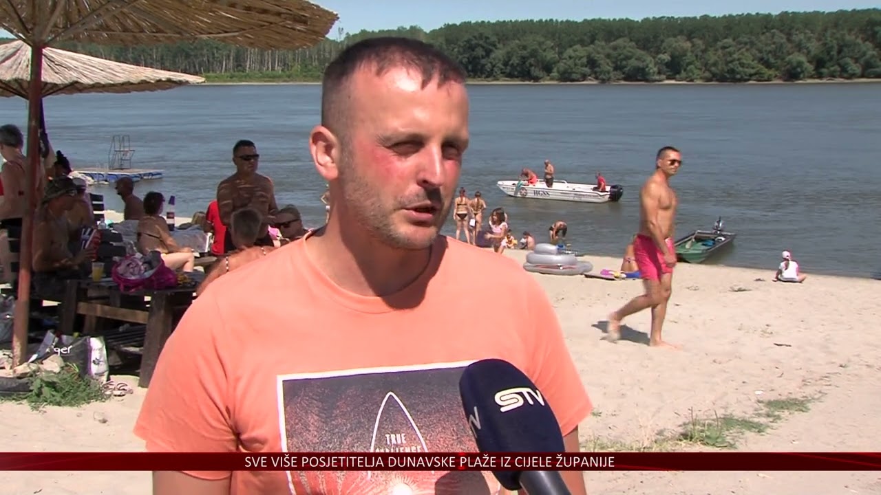 Daljska pješčana plaža „Jama“ na Dunavu sve veća atrakcija