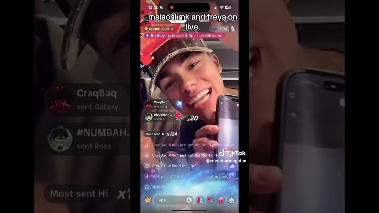 Malachi Freya and MK full live