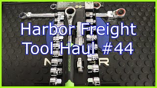 Harbor Freight Tool Haul #44: Pittsburgh GoThru Socket Set (Low Profile Bonus!)