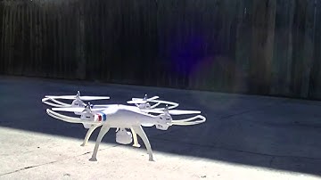 learning to fly a drone syma x8c
