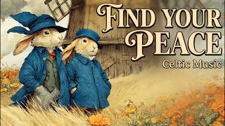 [Celtic Music] The Rabbit’s Sanctuary for Deep Relaxation 🌾 Windy Storybook Ambience screenshot 3