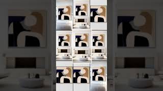 Abstract Geometric Painting