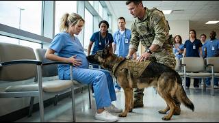 You're Just a Nurse... A Pregnant Nurse Smiled—Then a Navy SEAL's K9 Froze the Entire Lobby