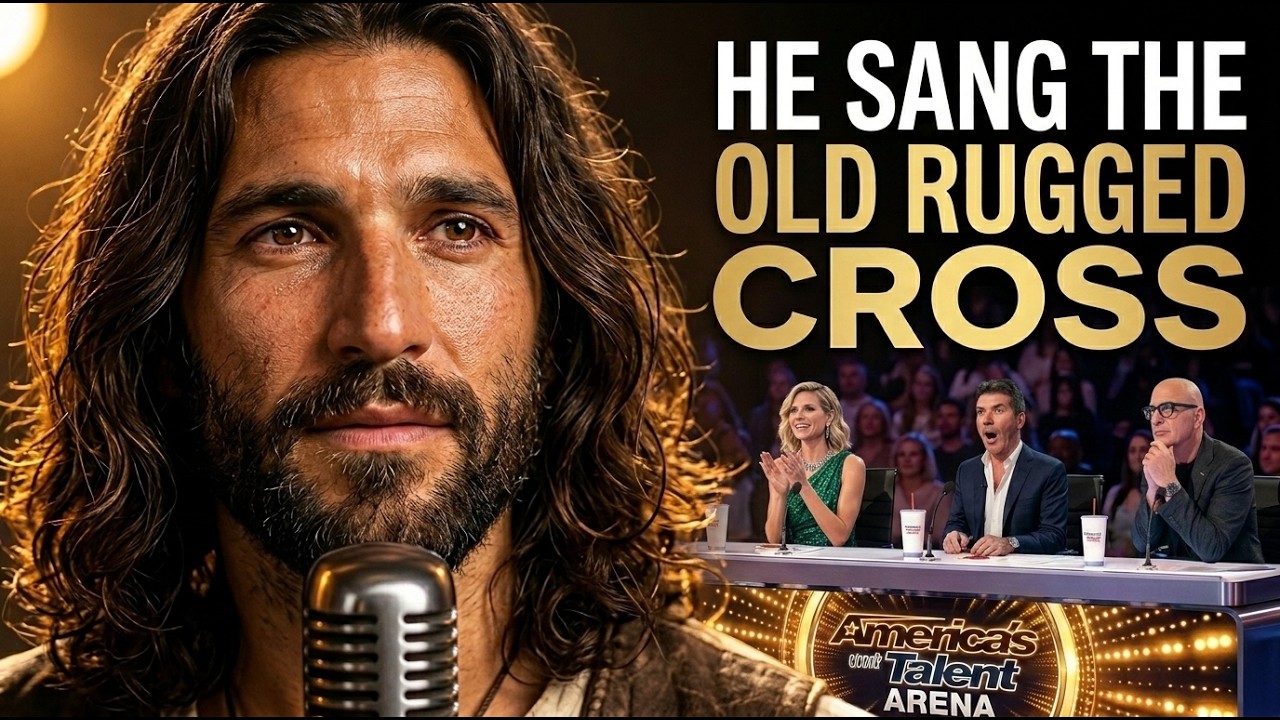 Cover They Thought He Was Jesus… Then He Sang "The Old Rugged Cross" The Arena Went Silent | AGT 2026