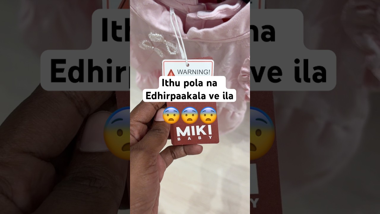 Edhirpaakala Idhu 😲 first time pakuran | Baby Shopping 