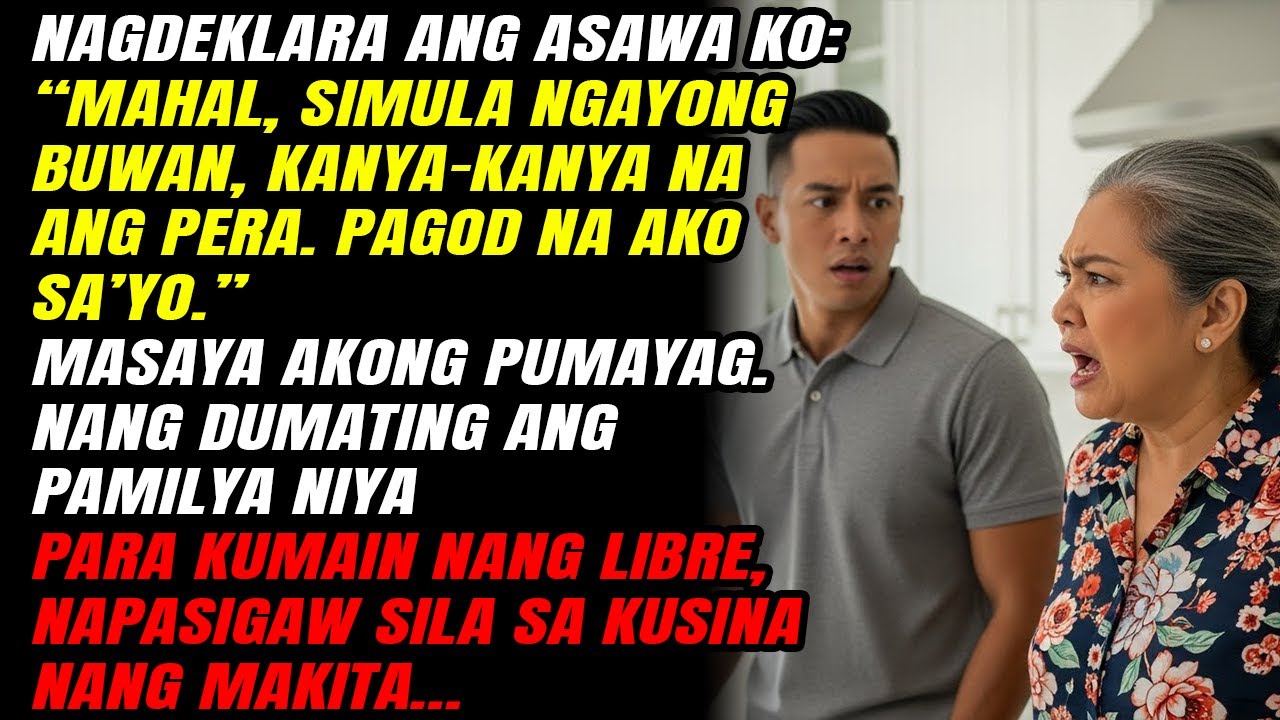 🙄Asawa Ko: “Pagod Na Akong Suportahan Ka💰 Kanya-kanya na.” Pumayag Ako—Hanggang sa…🤣