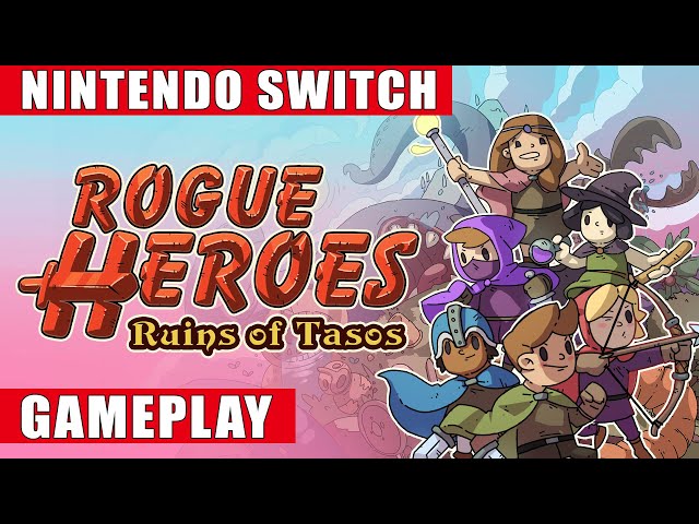 Rogue Heroes: Ruins of Tasos Nintendo Switch Gameplay - YouTube