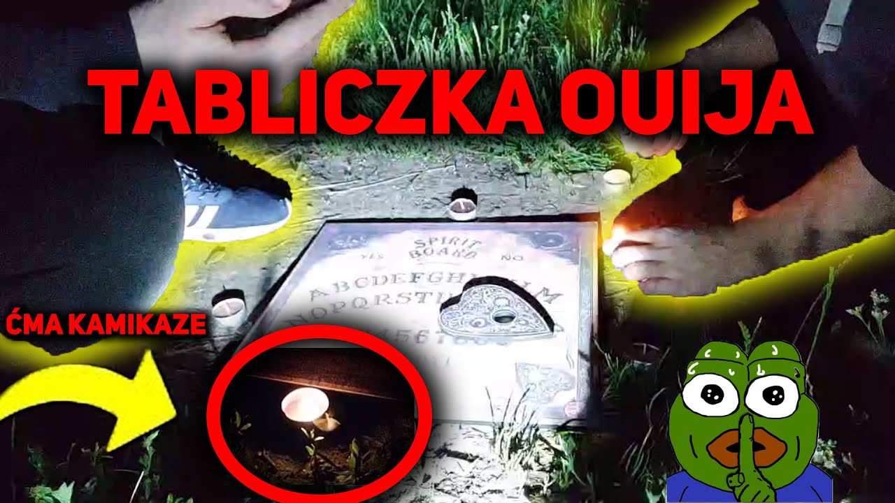 PARAMAXIL- TABLICZKA OUIJA  * BYŁ ZNAK *