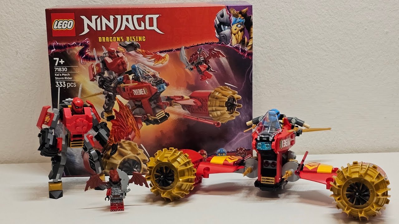 LEGO NINJAGO 71830 Kai's Mech Storm Rider - YouTube