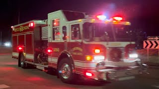 Jackson Command 1280 & Engine 1260 Responding (Hi-lo) 12-21-23