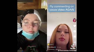 All the tea 🍵 🎭 flysoulja commented on coco bliss video again‼️