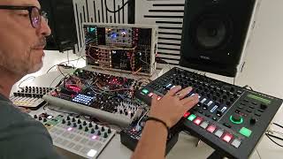 Techno Jam Eurorack Modular Roland Tr-8S