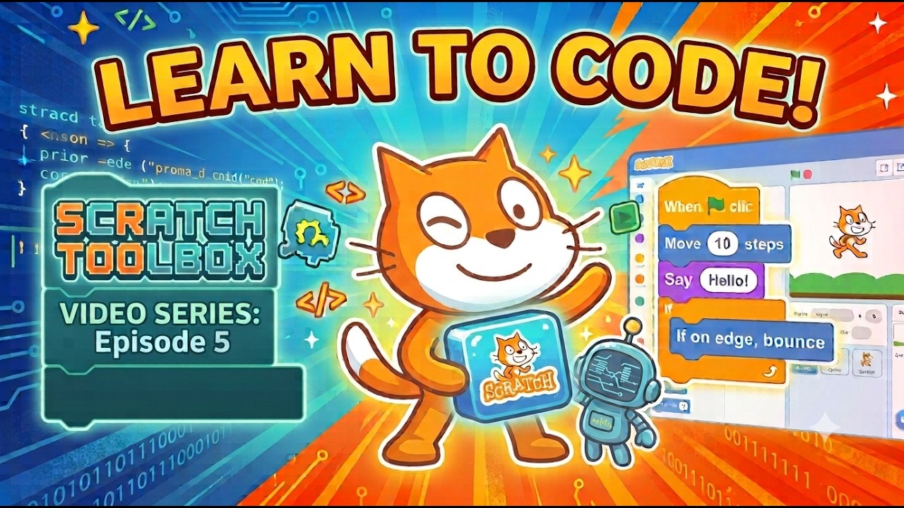 motto_kuma session.SESSION.×FROM SCRATCH Learn to Code with SCRATCH - make epic games and stories. Episode
